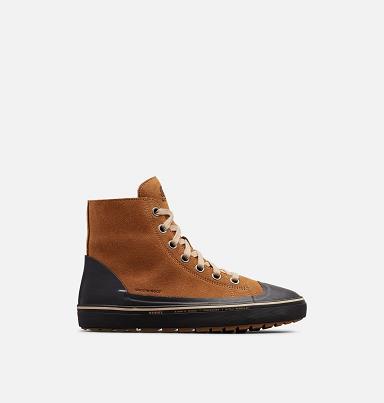 Sorel Caribou Shoes UK - Mens Sneaker Brown,Black (UK8190754)